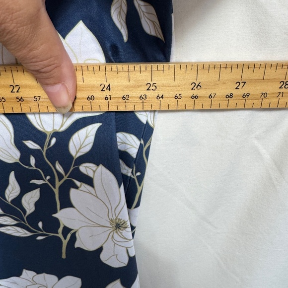 Rolo Golf Polo Shirt Mens Size XXL Blue White Floral Grandpa's Pond Short Sleeve - Picture 4 of 8